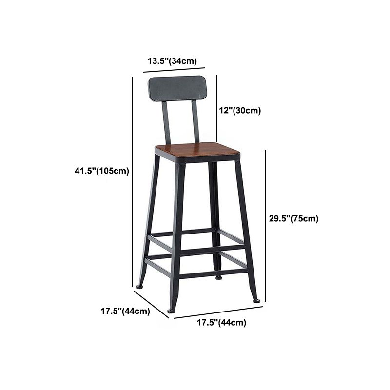 Industrial 1/4/6/11 Pieces Bar Table Set Rectangle Pine Wood Counter Table with Stools