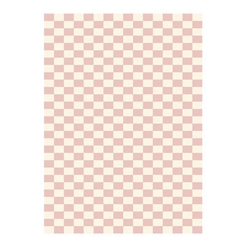 Modern Plaid Carpet Polyester Indoor Rug Non-Slip Backing Rug for Home Decoration