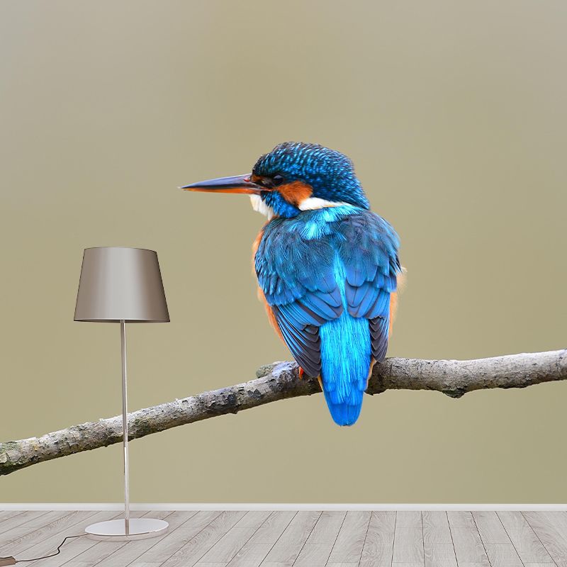 Lovely Bird Wall Mural Wallpaper Mildew Resistant Wall Covering for Decoration