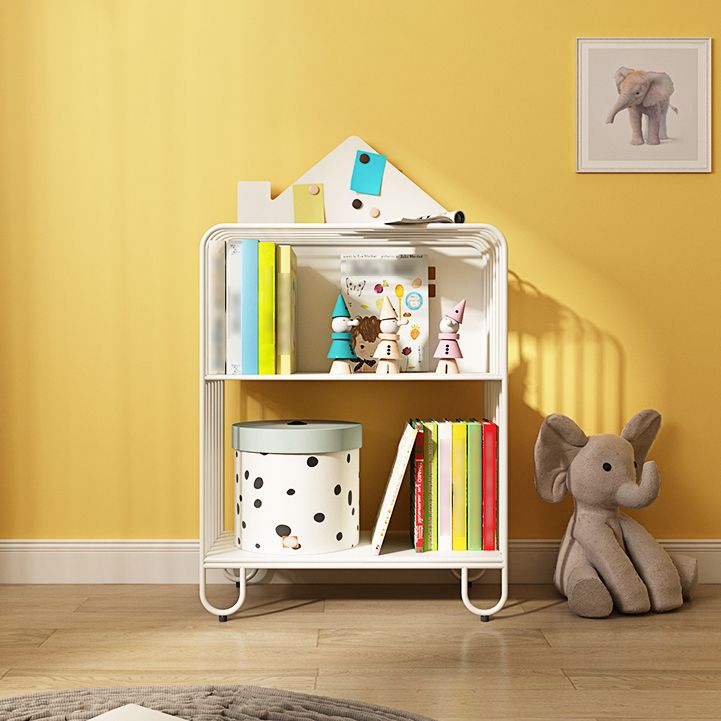 Scandinavian Style Bookshelf Open Back Bookcase for Office and Study Room