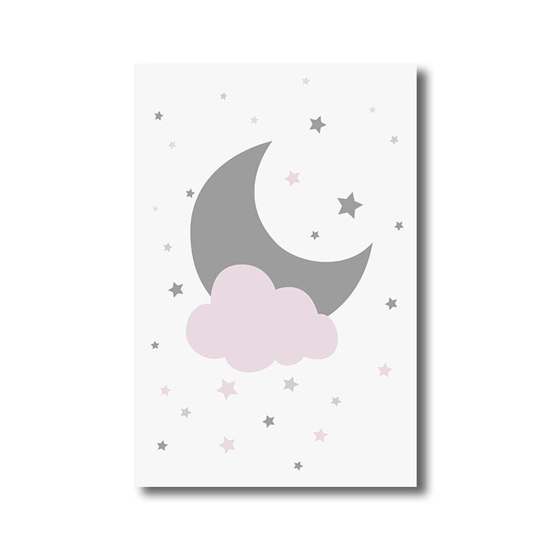 Hedendaags Sky Element Verpakt Canvas Zachte Kleur Home Wall Art Decor voor Woonkamer