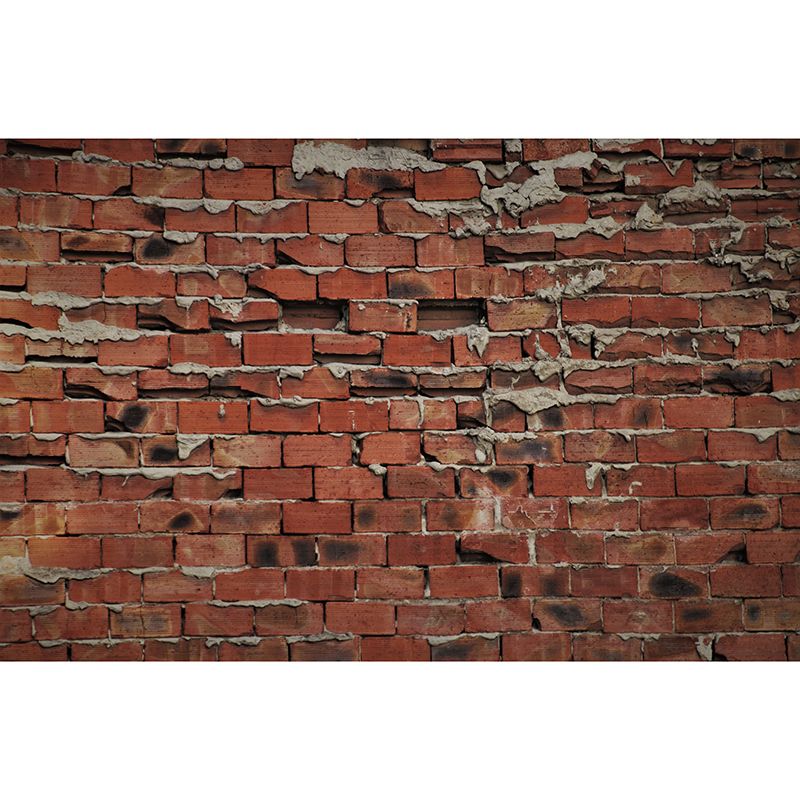 Brick Wall Background Design Wall Murals for Living Room, Moisture Resistant