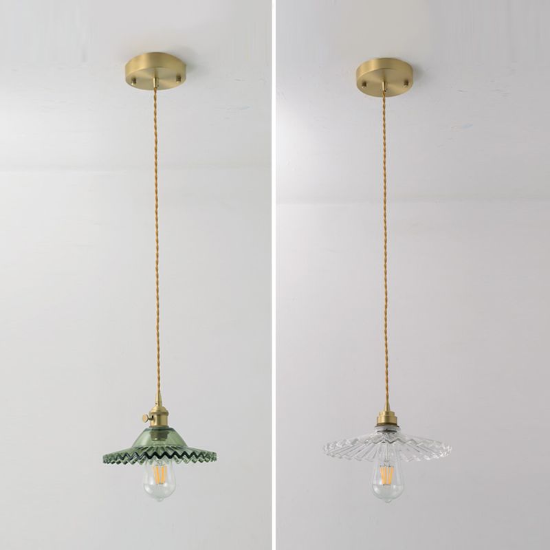 Coppa di vetro Copertura Ombra appeso Luci sospese in stile industriale 1 Fun a montaggio appeso alla luce