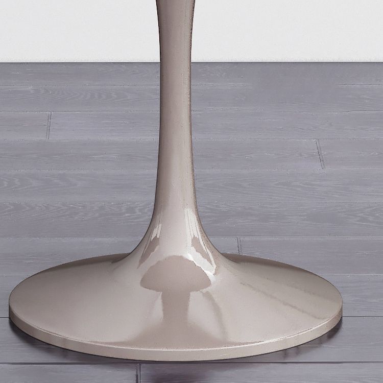 Round Dining Set with Solid Back Chairs 1/2/3 Pcs Stone Top Dinette Set for Kitchen