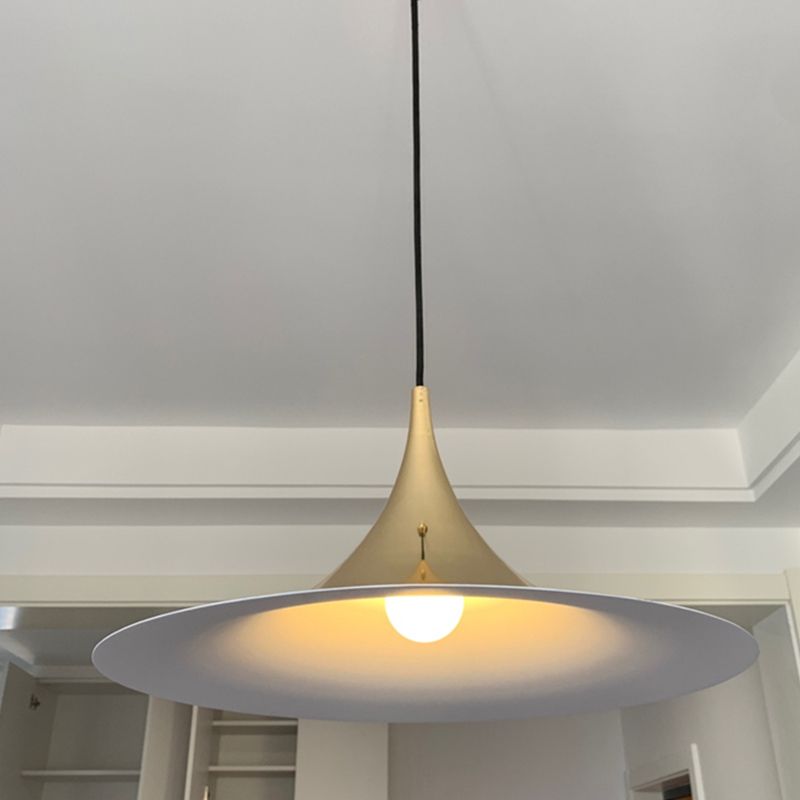 Geometric Shape Metal Hanging Light Modern 1-Light Hanging Mount Light Fixtures