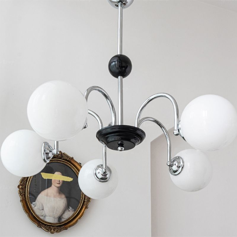 Modern minimalisme hanger lichtglas bol kroonluchter voor eetkamer