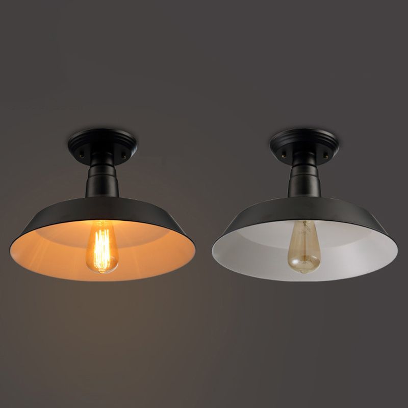 Industrial Ceiling Light Fixture Single Pendant Retro Bedroom Light Room Lighting