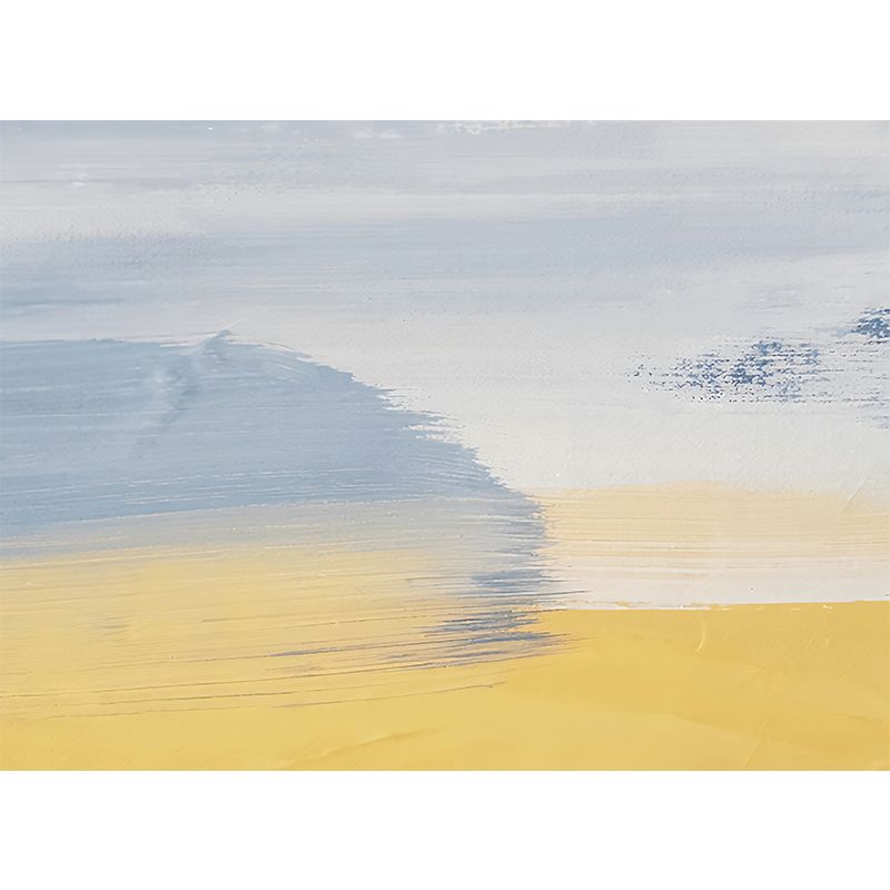 Scandinavian Minimalist Wall Decor Abstract Oil Painting Customized Murals, Full Size