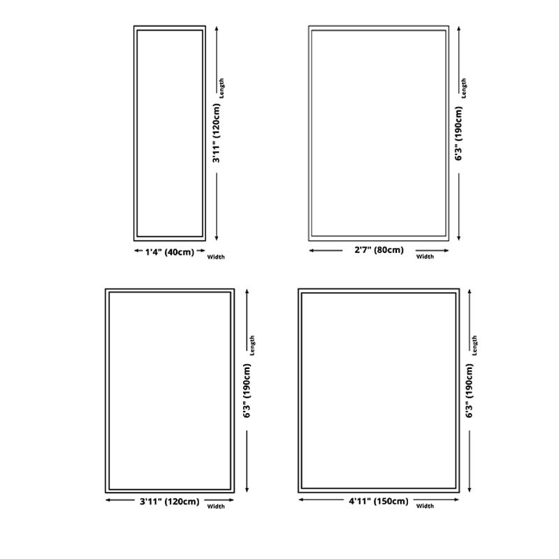 Bruin modern tapijten polyester kleur klontdapje niet-slip achterste tapijt voor woningdecoratie