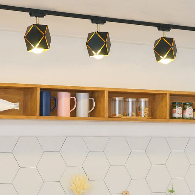 Modern Minimalist Track Lighting Antique Industrial Style Home Living Room Bedroom Commercial Coffee Shop Creative Rail Lamps