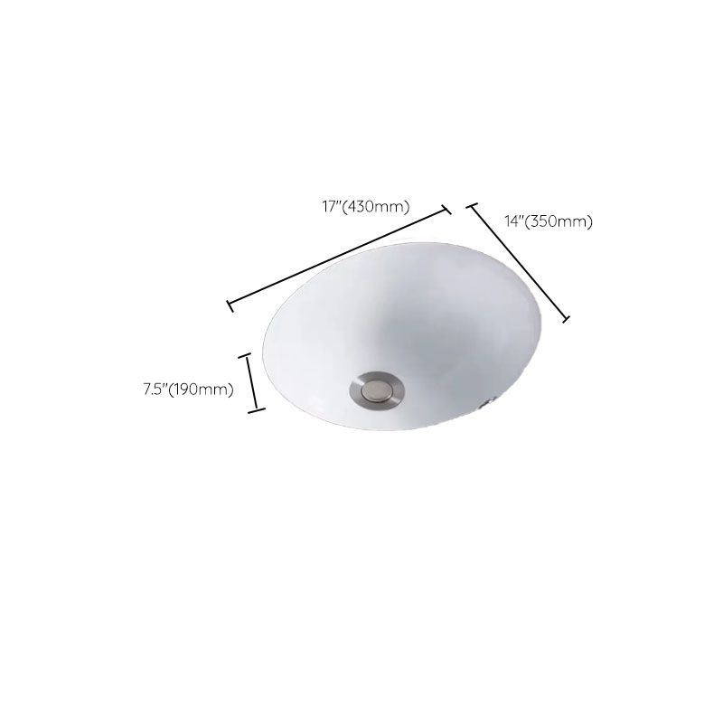Bathroom Sink Ceramic Rod Handle Faucet Anti-spill Bathroom Sink