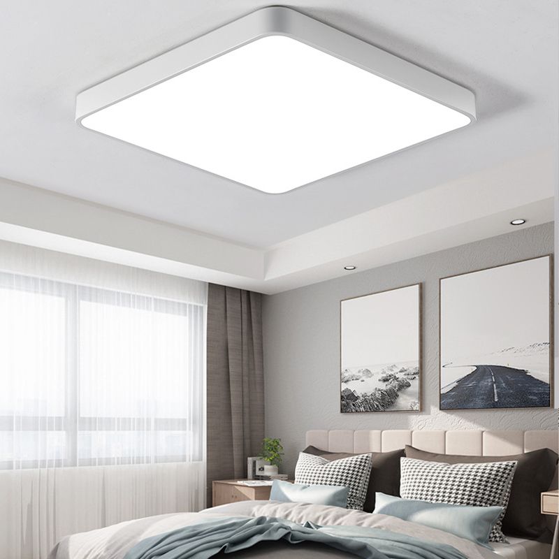 Simplicity Geometric Flush Mount Lighting Acrylic 1 Light Flush Ceiling Lights