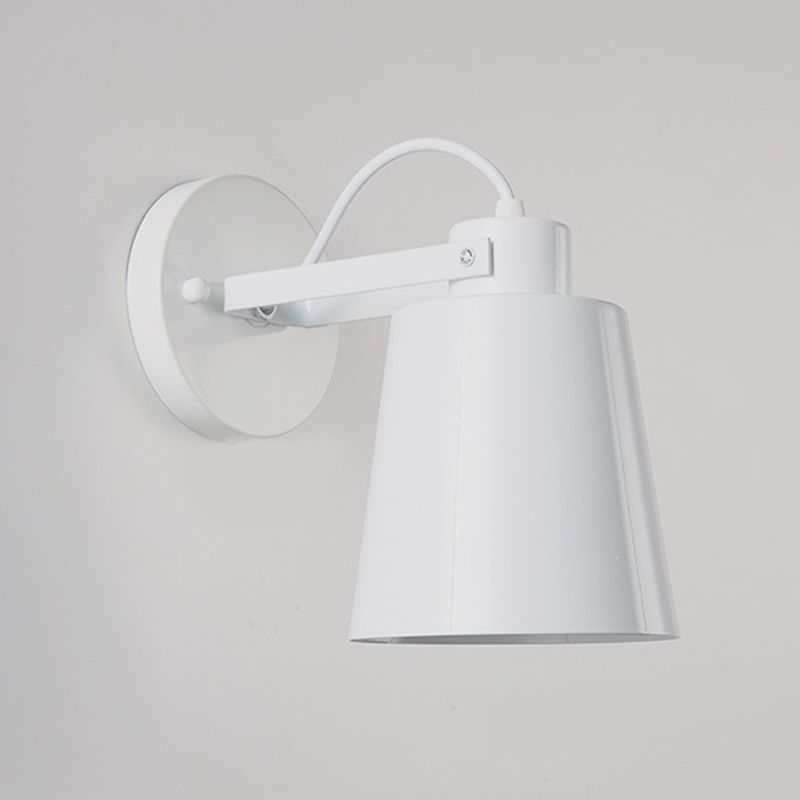 Contemporary Metal Wall Sconce Simple Wall Light Fixture for Bedroom