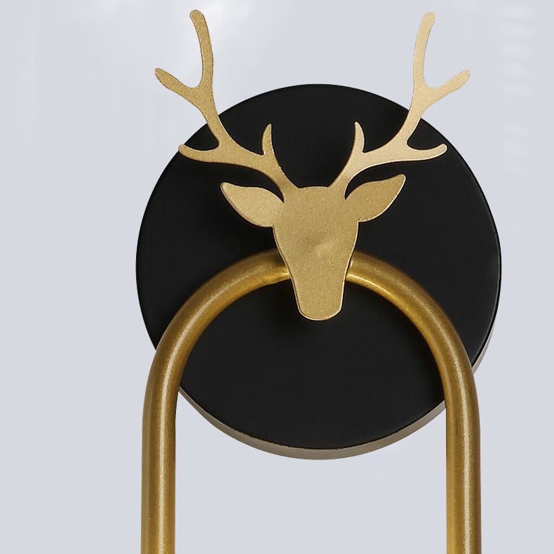 Round Shape Wall Lights Modern Style Metal 2-Light Wall Mount Lights