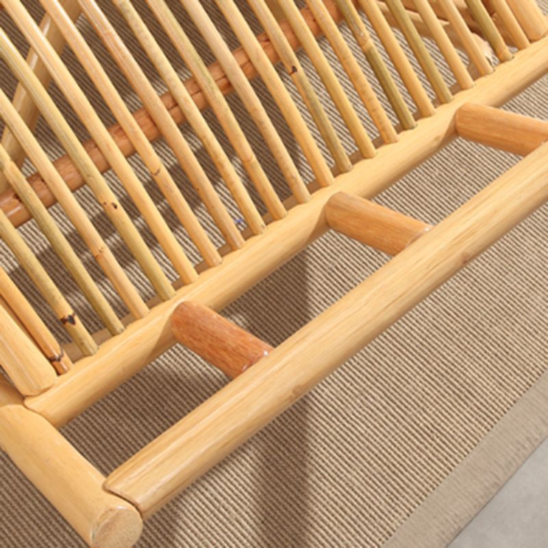 Rattan Antique Rocking Chair 27.6" x 66.9" x 35.4" Rocker Chair High Back for Living Room