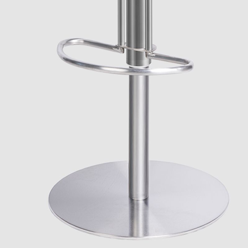 Leather Bar Stool Backless Counter Stool for Bristol with Swivel