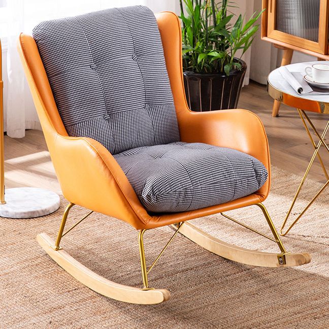 Modern Style Lounge Leisure Rocking Chair Home Lazy Sofa Chair