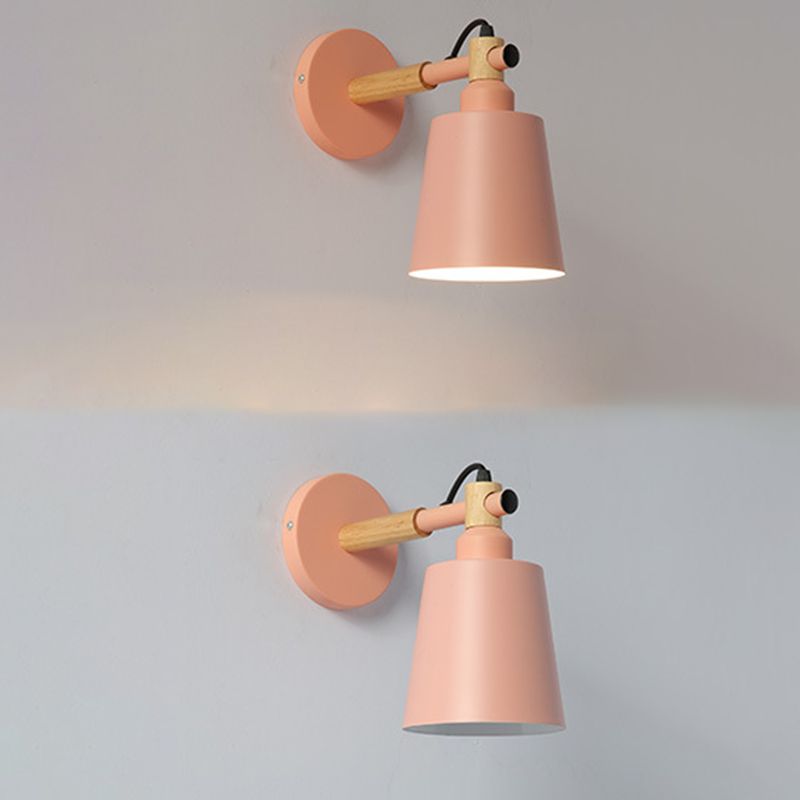 Adquisición de iluminación de pared en forma de cono de metal de estilo Minimalista de pared de estilo montado en la pared