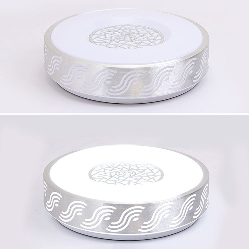 Round Flush Mount Light Acrylic Modern Simplicity Flush Mount Spotlight for Living Room