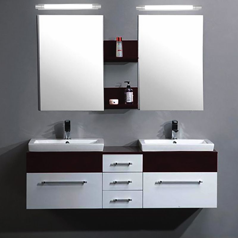Modern Straight Mirror Light Waterproof Aluminum 1 Light Wall Sconce for Bathroom