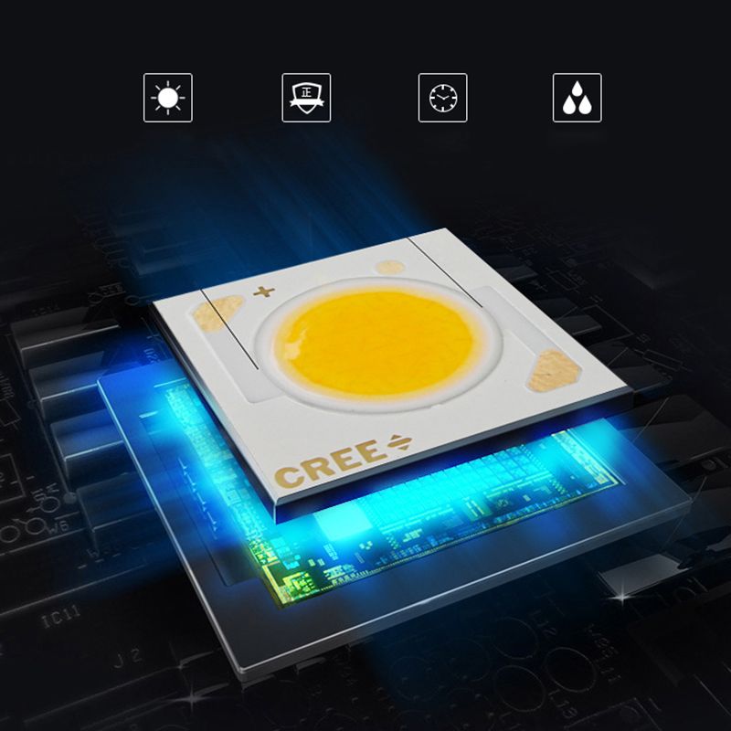 Luminaire mural géométrique en métal moderne à 1 lumière LED OUTDOOOR LET