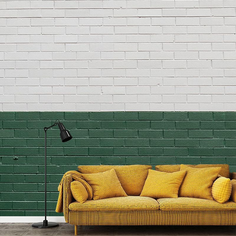 Brick Wall Photography Mildew Resistant Wallpaper Environmental Sleeping Room Wall Mural