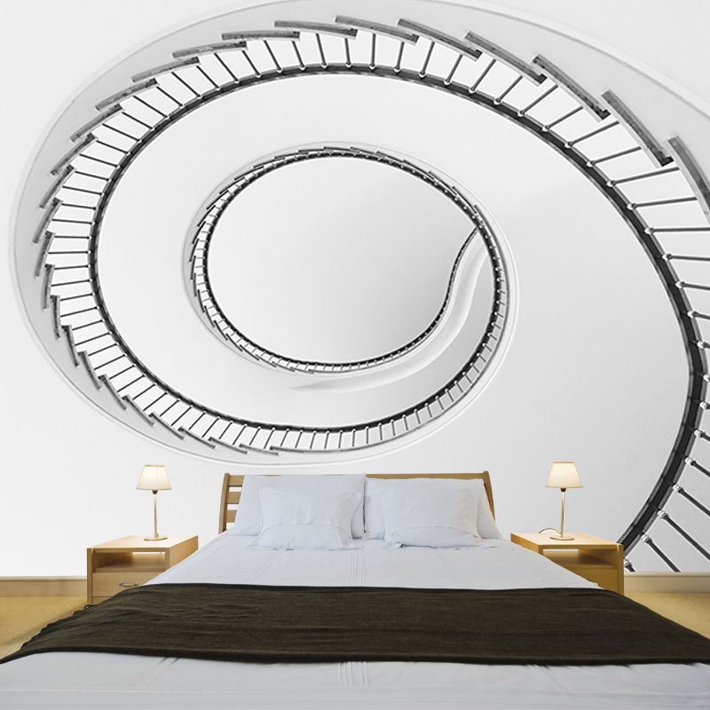 Space Extension Wall Mural Mildew Resistant Wall Covering for House Interior