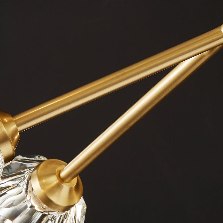 Luces de techo colgantes de rociado de estilo de lujo posmodernos