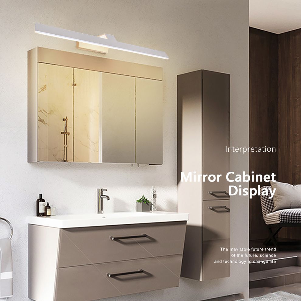 Metal Armed Vanity Mirror Lights LED Modern Vanity Lamp for Bathroom Dressing Table