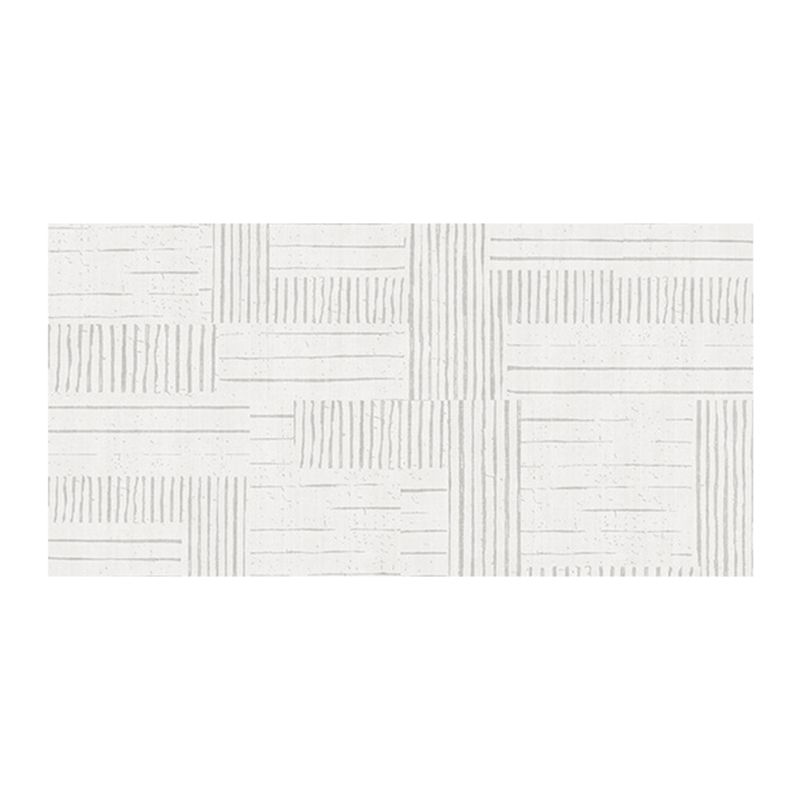 Light Gray Modern Rug Polyester Graphic Rug Non-Slip Backing Rug for Living Room