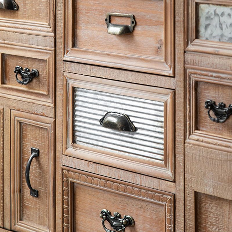 American Traditional Dresser Solid Wood Storage Chest Dresser