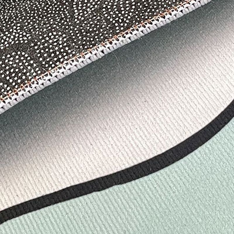 Modern Plaid Carpet Polyester Indoor Rug Non-Slip Backing Rug for Home Decoration