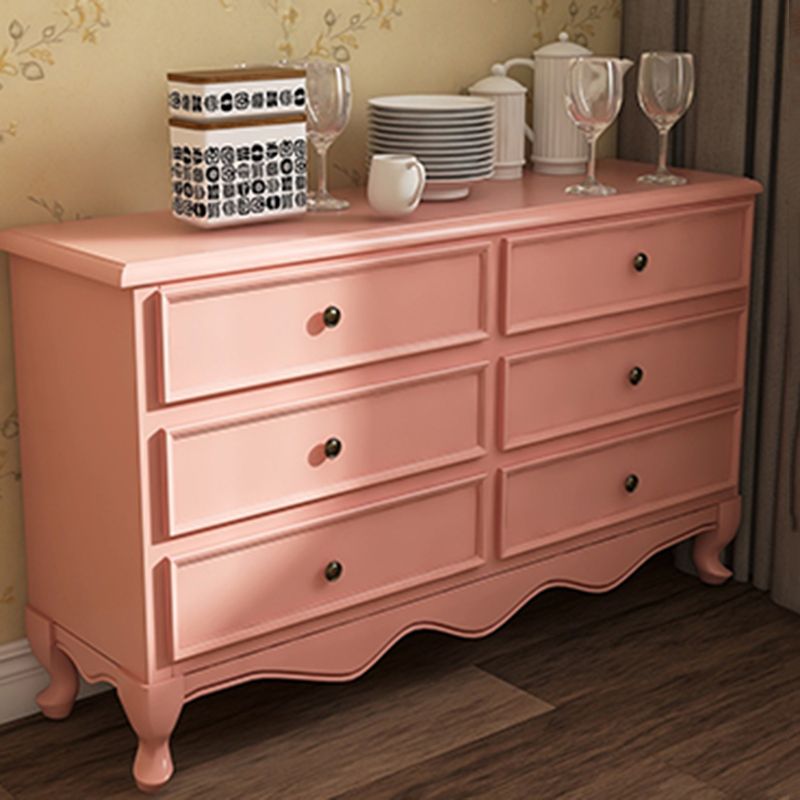 Coastal Dresser Manufactured Wood Storage Chest Dresser for Bedroom