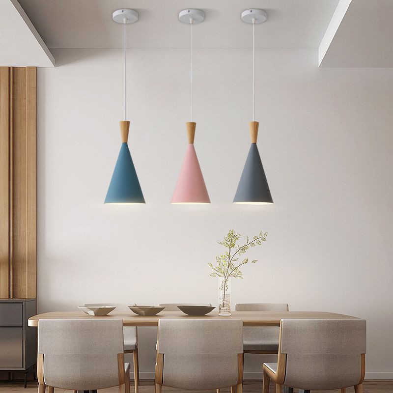 Simplicity Suspension Pendant Multi-color Hanging Pendant Lights for Bedroom