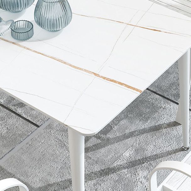 Sintered Stone Dining Set 1/5/7 Piece Modern Dining Table Set for Outdoor