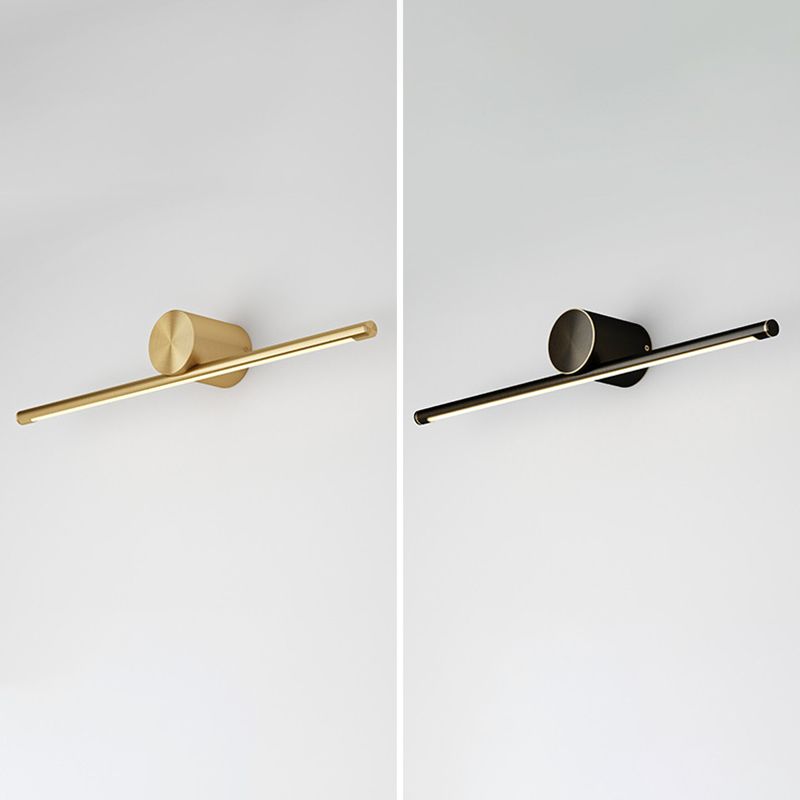 Modern Minimalist Style Linear Vanity Lighting Fixtures Metal Vanity Lights for Toilet