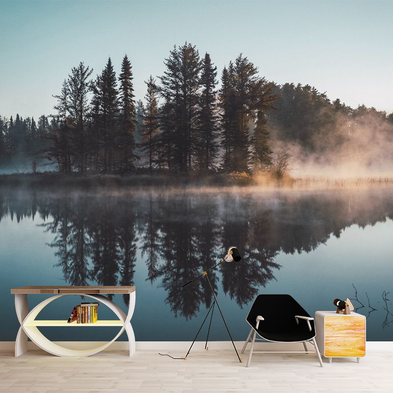 Photography Environment Friendly Mural Wallpaper Woods Bedroom Wall Mural