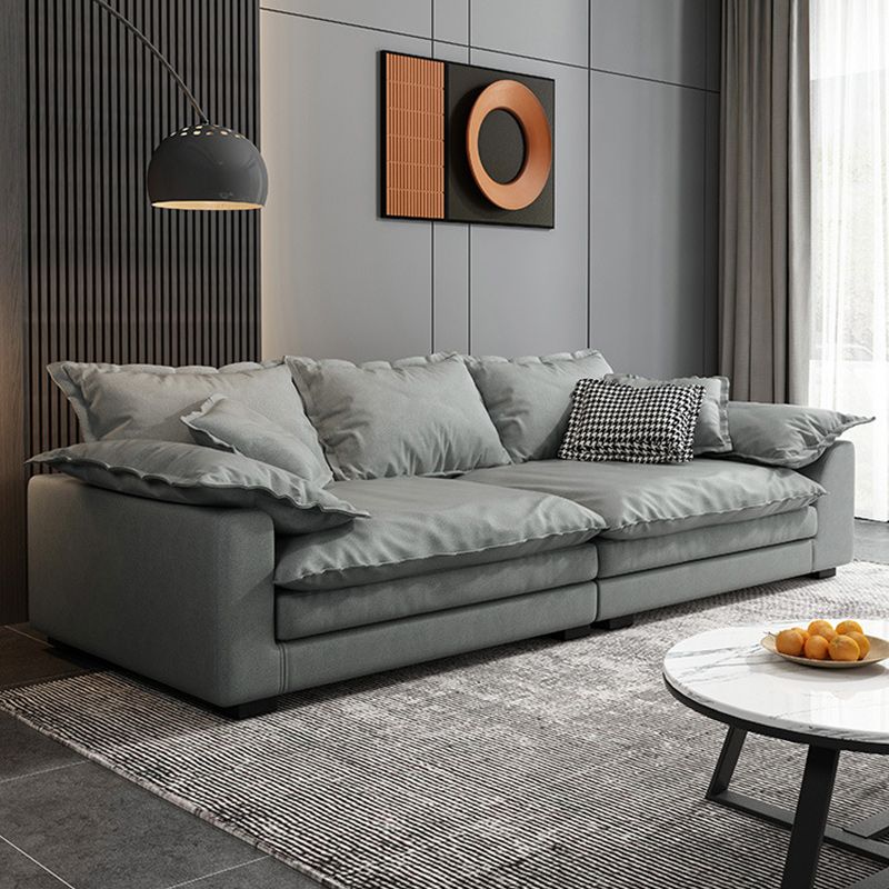 Wohnzimmer Kissen Arm Standard Lose Rückengrau zeitgenössischer Sitzplatz