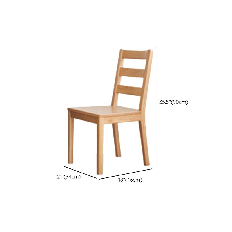 1/4/5 Pcs Modern Style Rectangle Solid Wood Standard Height Dining Furniture Set