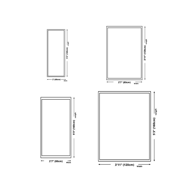 Blauw modern tapijt mengen: