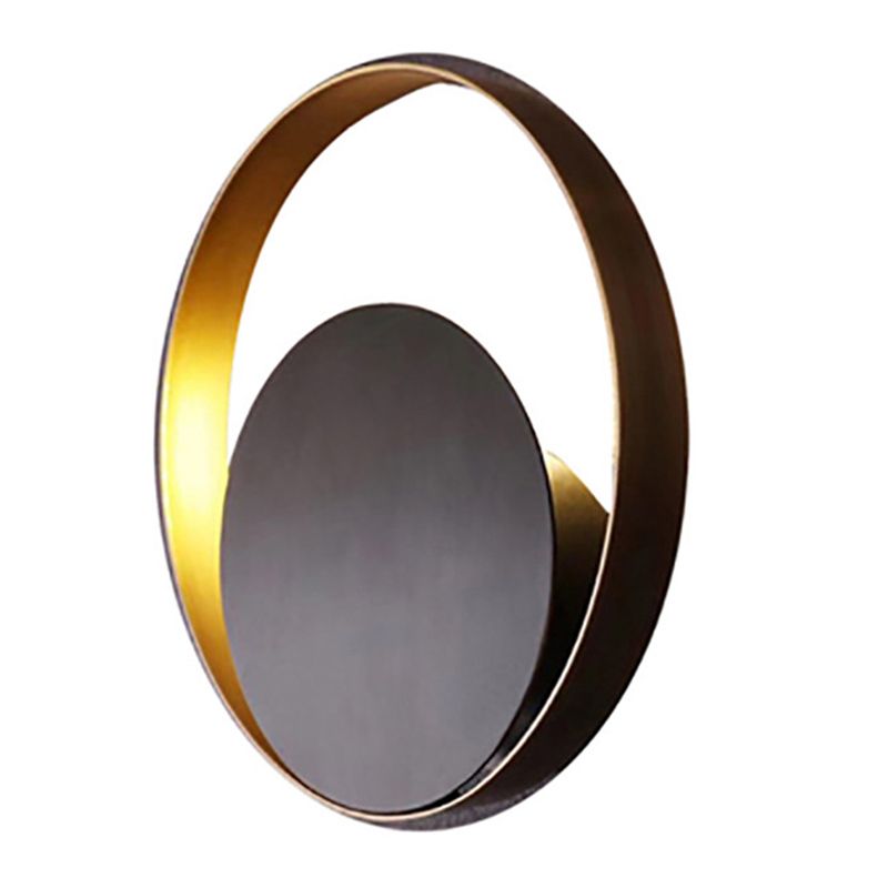 Postmodern Wall Lamp 1-Light Wall Mount Lamp with Metal for Living Room