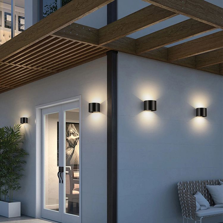 Lámina de montaje de pared de aluminio de pared de estilo geométrico de estilo geométrico en blanco y negro en blanco y negro