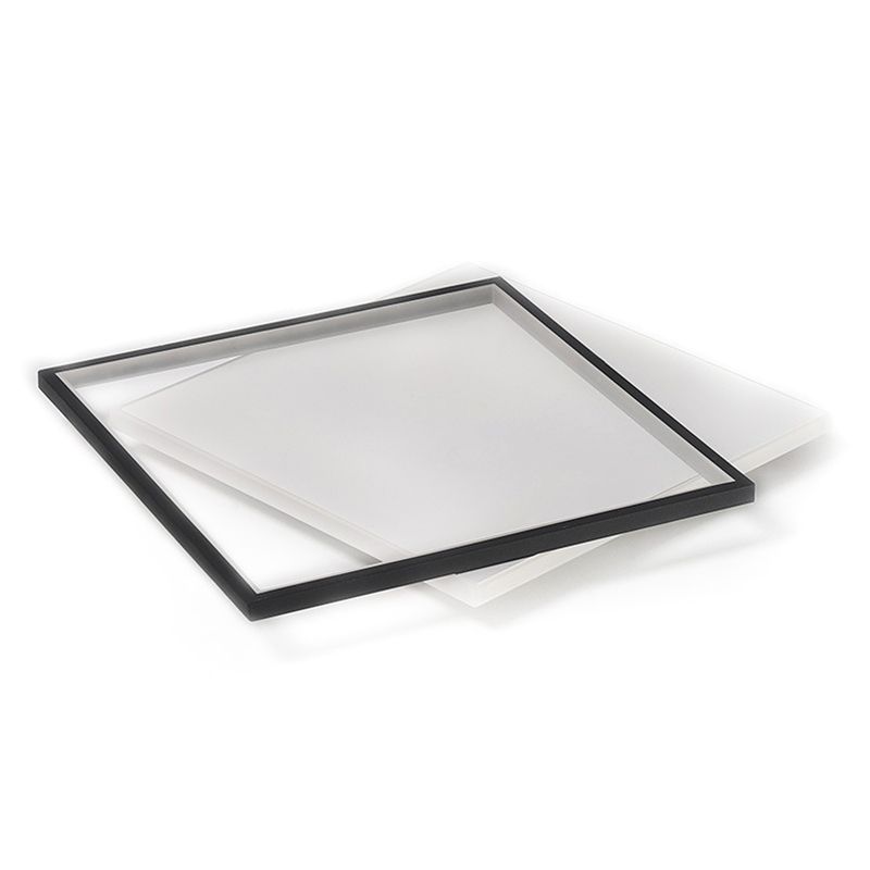 Squared Flush Mount Lighting Minimalist Metal Black-White LED Flush Ceiling Light Fixture