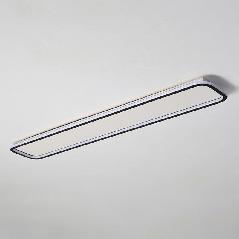 Modern Style Ceiling Light LED Ceiling Mount Light with Silica Gel Shade for Bedroom