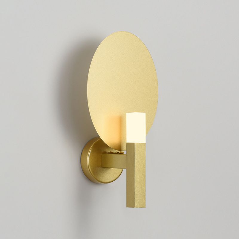 1-Light Geometric Wall Lights Modern Metal Wall Light Fixture