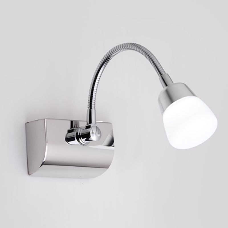 Modern Style Vanity Light Simple LED Mirror Front Light with Acrylic Shade for Bathroom