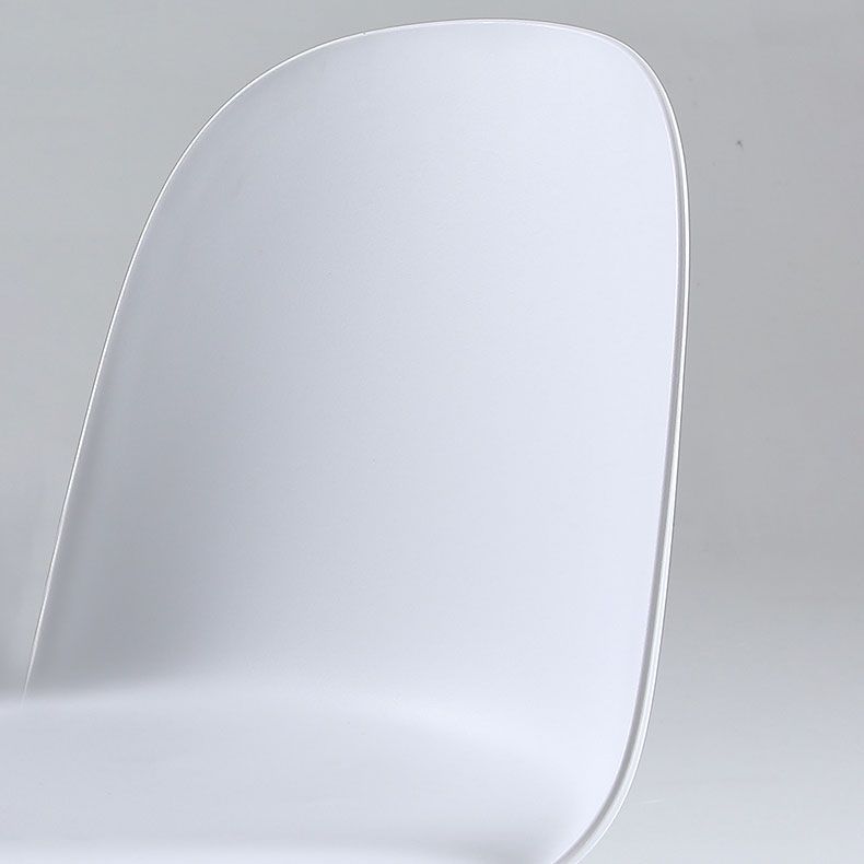 Upholstered Dining Chair Modern Style Plastic Side Chair for Dining Room