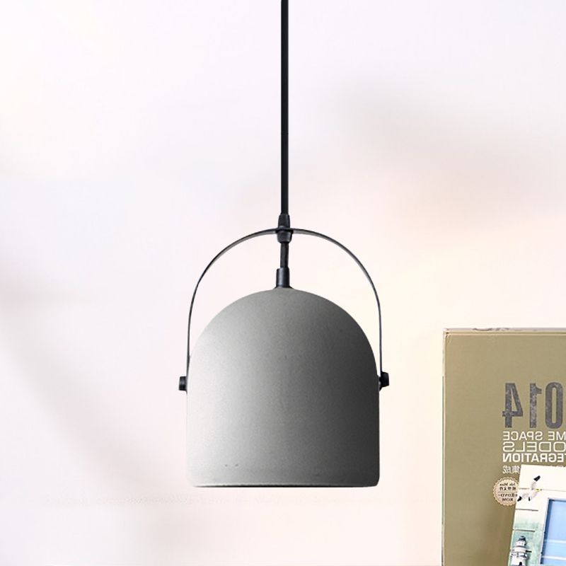 1 tête de ciment plafond lumière industriel style industriel