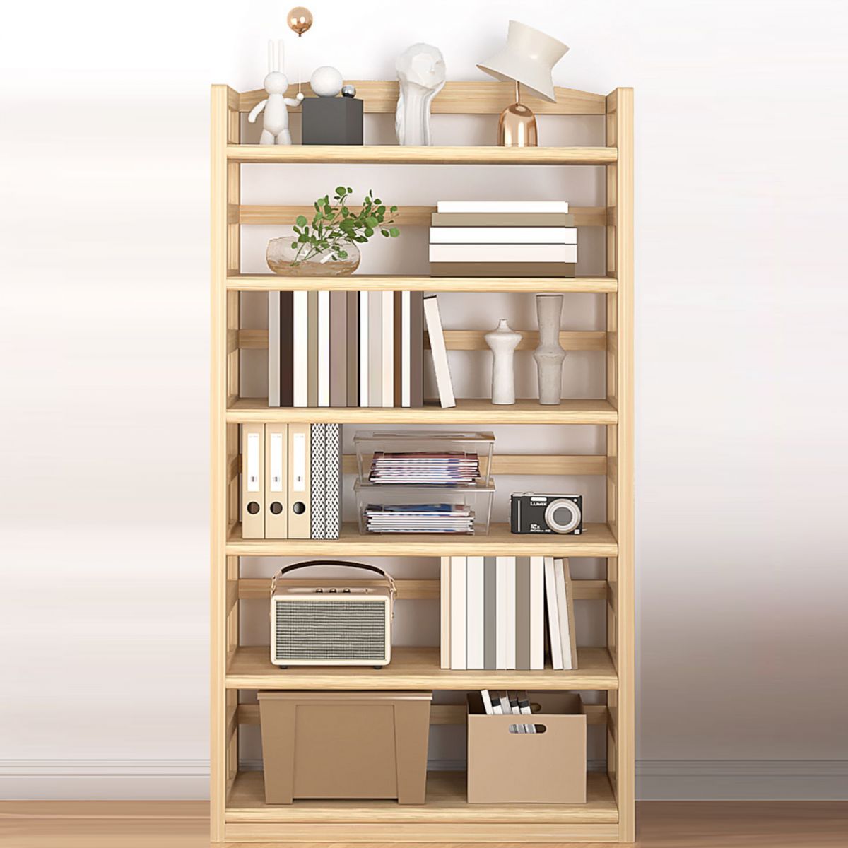 Natural Accent Chest, Contemporary Rectangle Accent Chest - Solid Wood