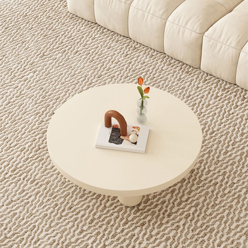 Wood Coffee Cocktail Table White Coffee or End Table with 4 Legs